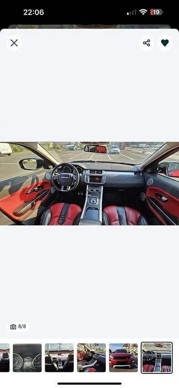 Second-hand Land Rover Range Rover evoque 190 CP (139 kW) 2012 SUV