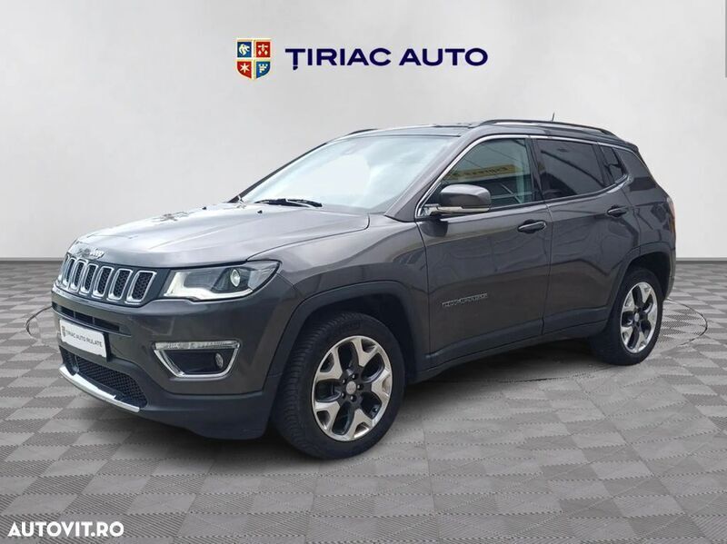 Gri Utilizat 2019 Jeep Compass Limited SUV | 17.890 EUR (Preț OK) - Imagine 1/4