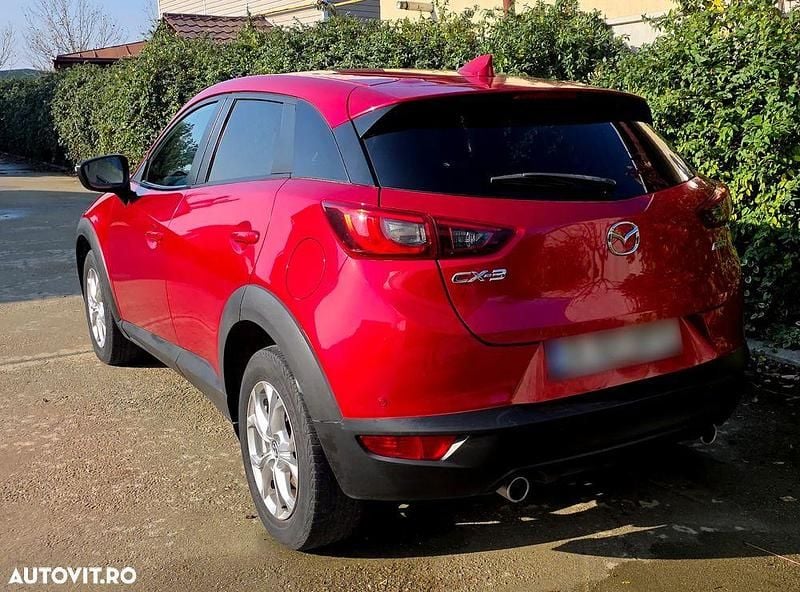 Second-hand Mazda CX-3 120 CP (88 kW) 2017 Culoarerosu SUV