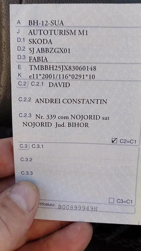 Second-hand Skoda Fabia 51 CP (37 kW) 2008