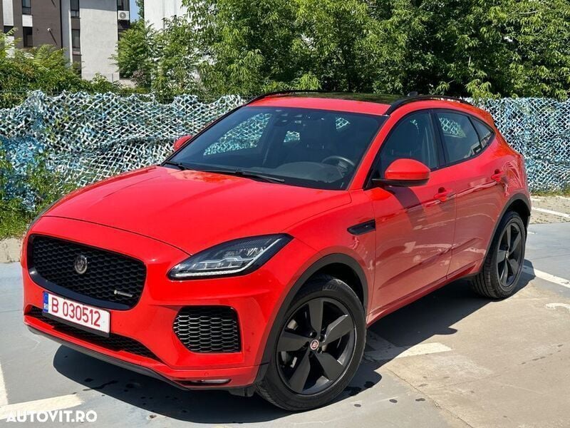 Portocaliu Utilizat 2020 Jaguar E-Pace R-Dynamic SUV | 16.990 EUR (Super Preț) - Imagine 1/4