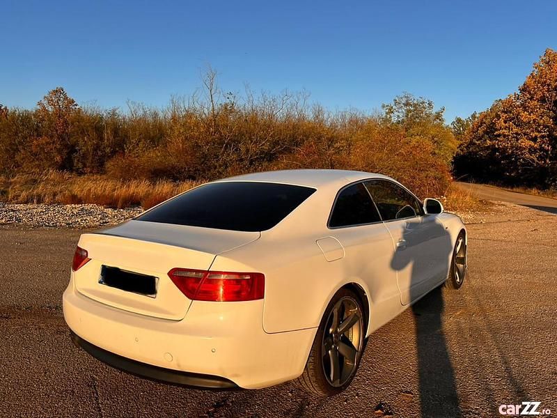 Second-hand Audi A5 S-Line 211 CP (155 kW) 2008 Alb Coupe