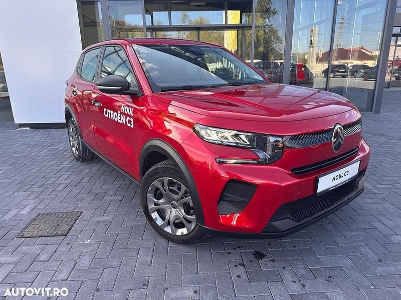 Culoarerosu Utilizat 2024 Citroën C3 PureTech Hatchback | 14.499 EUR (Preț OK) - Imagine 1/4