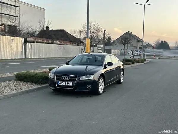 Negru Utilizat 2010 Audi A5 Sportback Hatchback | 7.600 EUR (Preț OK) - Imagine 1/4