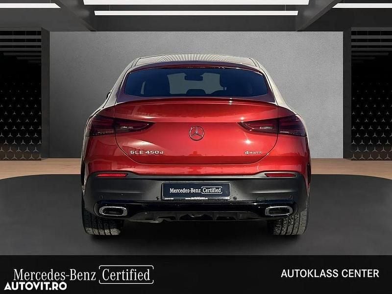 Second-hand Mercedes GLE450 AMG Advanced Plus 367 CP (269 kW) 2024 Culoarerosu Coupe