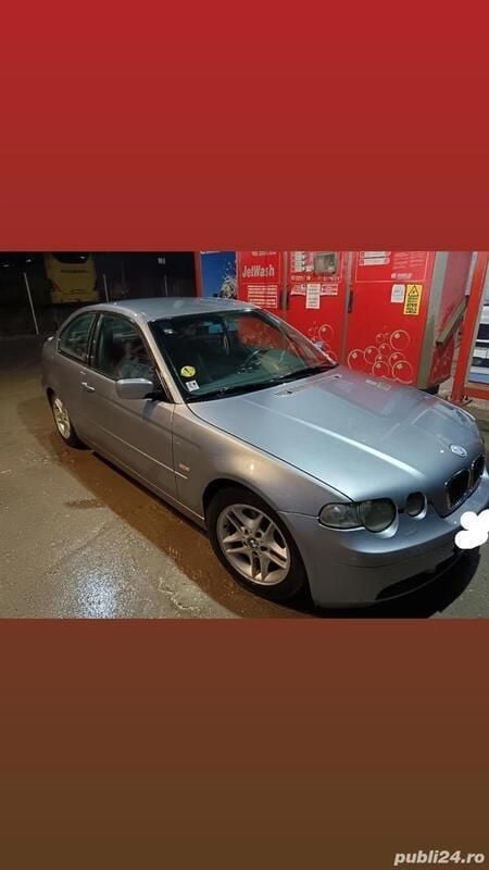 Argintiu Utilizat 2004 BMW 316 Compact Hatchback | 900 EUR - Imagine 1/4