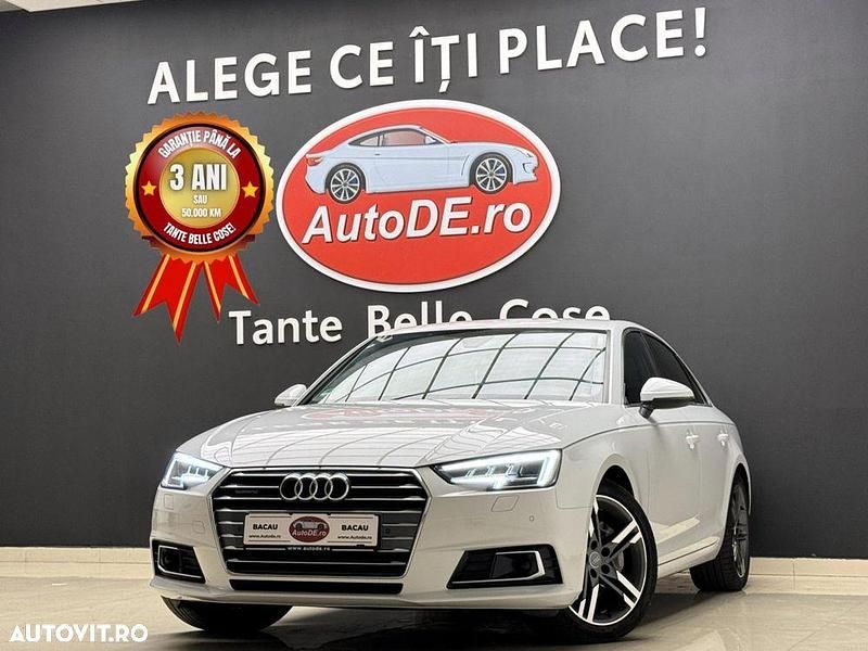 Culoarealb Utilizat 2018 Audi A4 Sport Berlinǎ | 19.990 EUR (Preț OK) - Imagine 1/4
