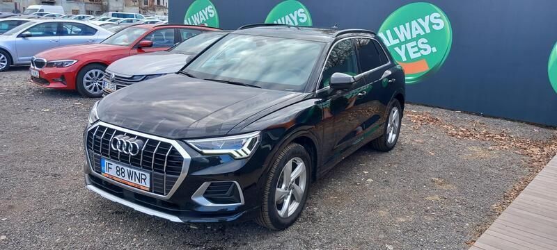 Negru Utilizat 2020 Audi Q3 S-Line SUV | 26.450 EUR (Puțin scump) - Imagine 1/4