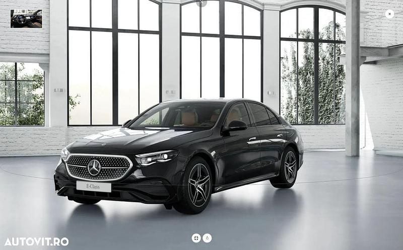 Culoarenegru Nouă 2025 Mercedes E220 Berlinǎ | 84.458 EUR - Imagine 1/4