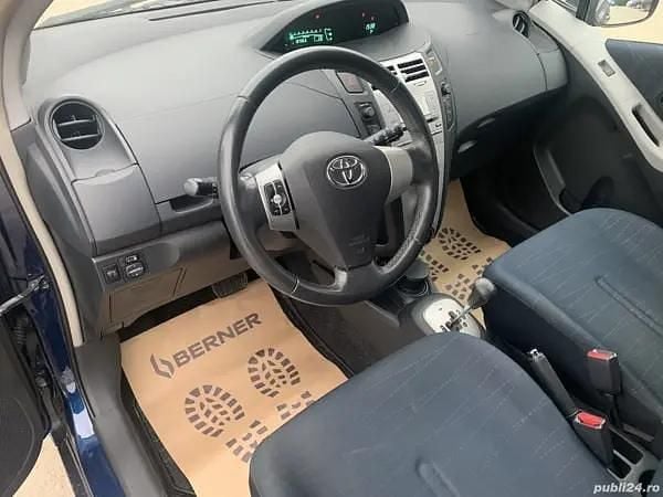 Second-hand Toyota Yaris 87 CP (63 kW) 2008 Albastru Hatchback