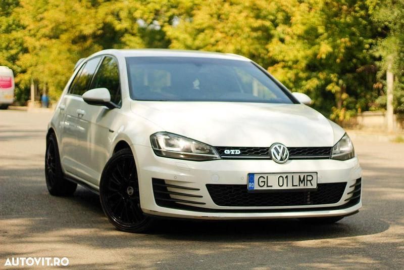 Culoarealb Utilizat 2014 VW Golf VII GTD | 9.850 EUR (Preț OK) - Imagine 1/4