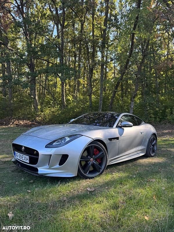 Culoareargint Utilizat 2017 Jaguar F-Type Coupe | 46.900 EUR - Imagine 1/4