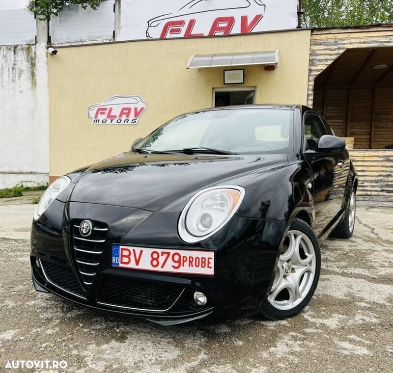 Negru Utilizat 2011 Alfa Romeo MiTo Hatchback | 4.450 EUR - Imagine 1/4