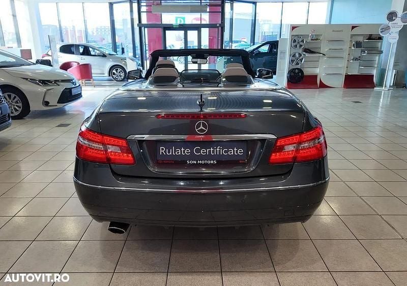Second-hand Mercedes E220 170 CP (125 kW) 2012 Culoaregri Cabrio