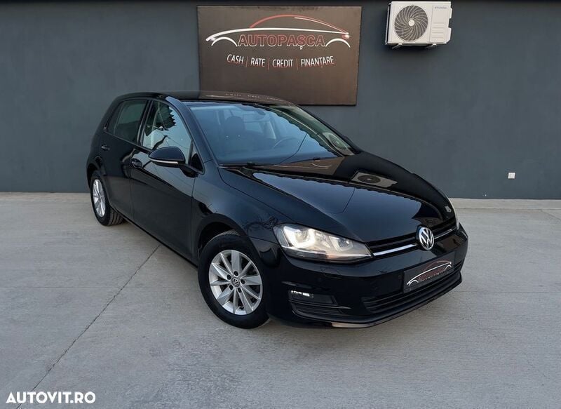 Negru Utilizat 2014 VW Golf VII Highline | 8.999 EUR (Puțin scump) - Imagine 1/4