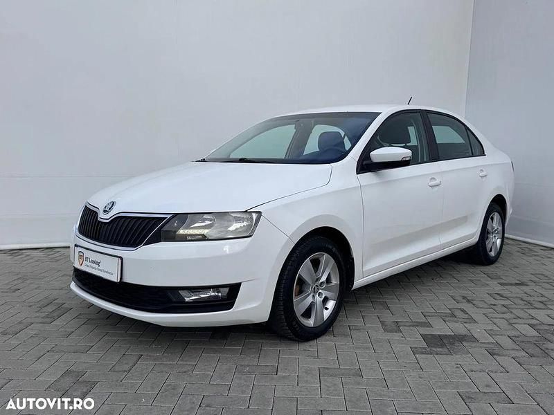 Culoarealb Utilizat 2018 Skoda Rapid Ambition Berlinǎ | 6.050 EUR (Preț bun) - Imagine 1/4