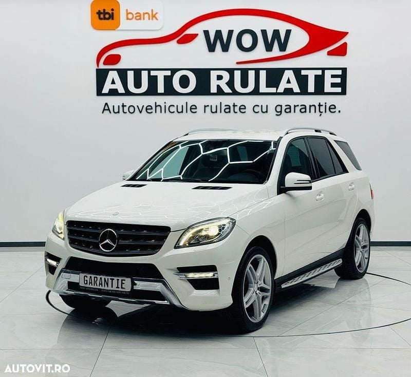 Culoarealb Utilizat 2013 Mercedes ML350 SUV | 21.990 EUR (Scump) - Imagine 1/4