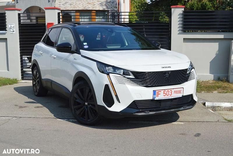 Culoarealb Utilizat 2021 Peugeot 3008 GT SUV | 22.750 EUR (Puțin scump) - Imagine 1/4