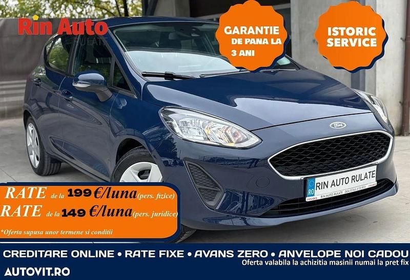 Culoarealbastru Utilizat 2020 Ford Fiesta Trend Hatchback | 8.490 EUR (Preț OK) - Imagine 1/4