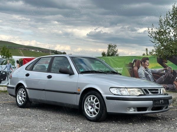 Argintiu Utilizat 1998 Saab 9-3 Hatchback | 3.390 EUR - Imagine 1/4
