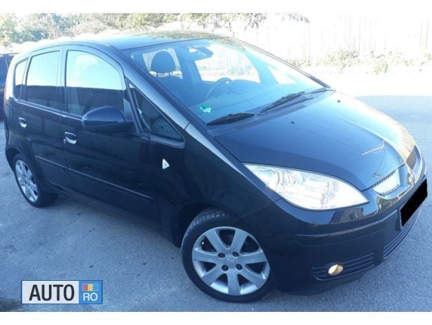 Second-hand Mitsubishi Colt 75 CP (55 kW) 2007 Negru Berlinǎ