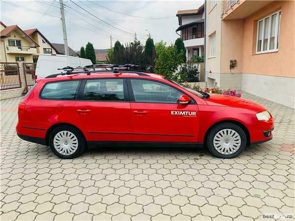 Second-hand VW Passat 105 CP (77 kW) 2006 Rosu Break
