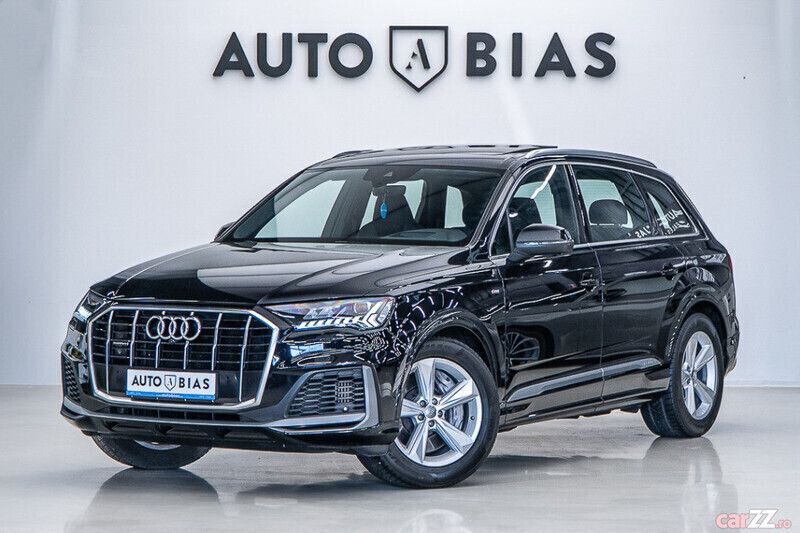 Negru Utilizat 2020 Audi Q7 S-Line SUV | 42.950 EUR (Super Preț) - Imagine 1/4