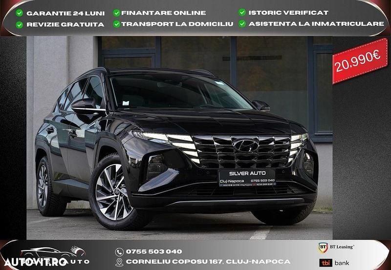 Culoarenegru Utilizat 2022 Hyundai Tucson SUV | 20.990 EUR (Preț OK) - Imagine 1/4