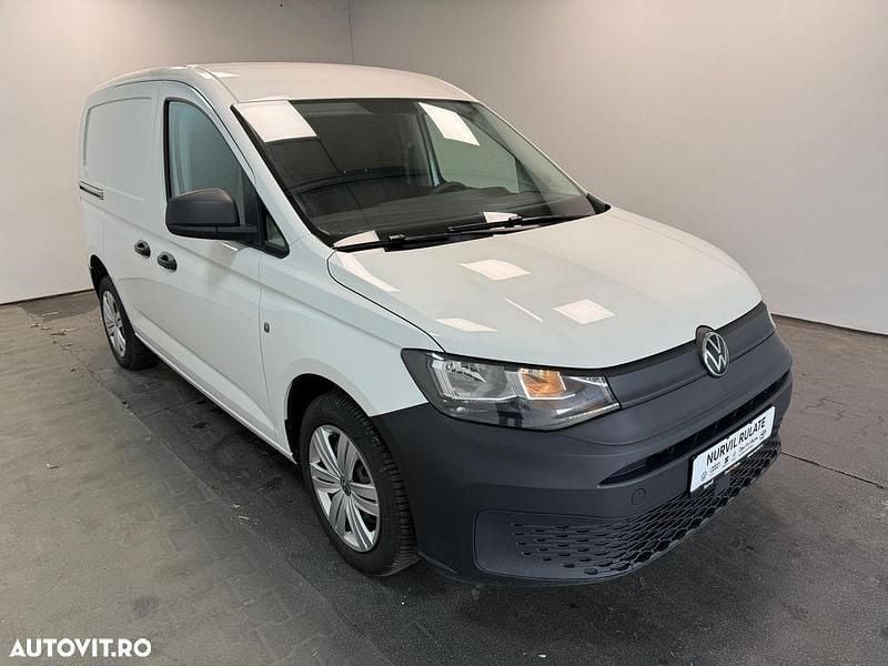 Second-hand VW Caddy 102 CP (75 kW) 2021 Alb Monovolum
