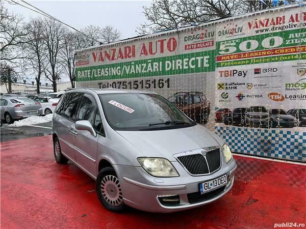 Argintiu Utilizat 2002 Lancia Phedra Monovolum | 2.199 EUR - Imagine 1/4