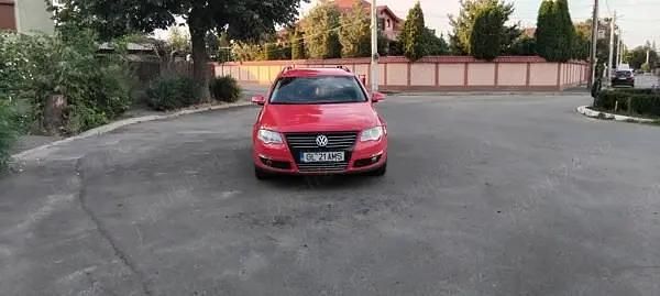 Rosu Utilizat 2007 VW Passat Break | 2.850 EUR (Preț OK) - Imagine 1/4