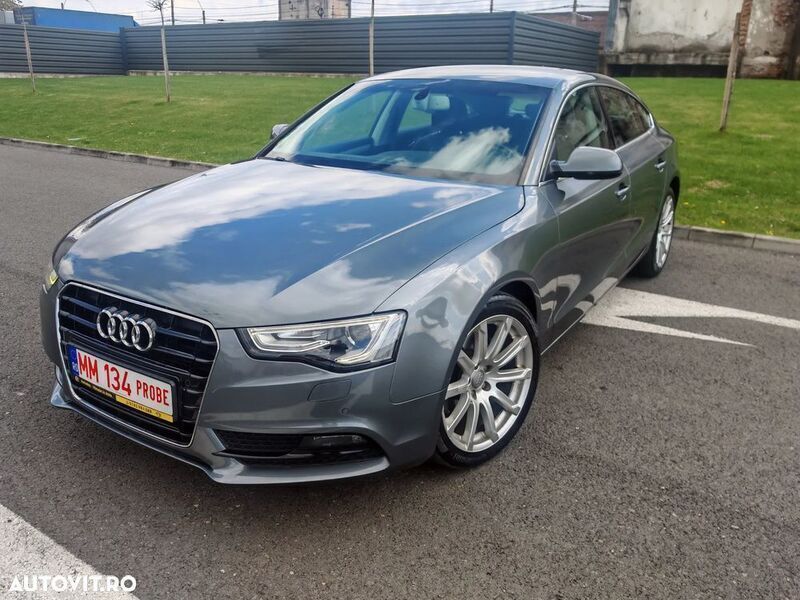 Gri Utilizat 2012 Audi A5 Sportback Berlinǎ | 10.990 EUR - Imagine 1/4