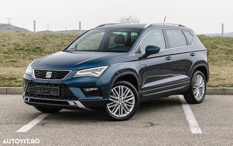 Albastru Utilizat 2018 Seat Ateca 4Drive SUV | 15.790 EUR (Preț bun) - Imagine 1/4