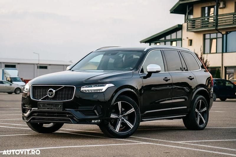 Culoarenegru Utilizat 2016 Volvo XC90 R-Design SUV | 22.990 EUR (Preț bun) - Imagine 1/4