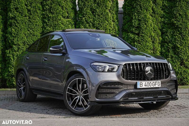 Gri Utilizat 2020 Mercedes GLE400 AMG line Coupe | 61.900 EUR (Preț OK) - Imagine 1/4