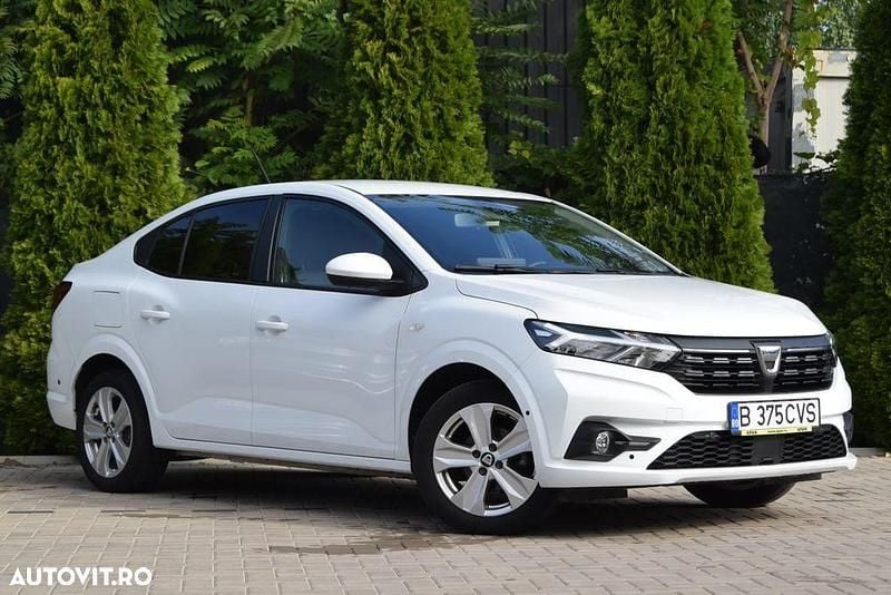 Culoarealb Utilizat 2022 Dacia Logan Prestige Berlinǎ | 11.495 EUR (Preț OK) - Imagine 1/4