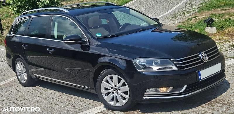 Second-hand VW Passat Comfortline 140 CP (102 kW) 2012 Culoarenegru Break