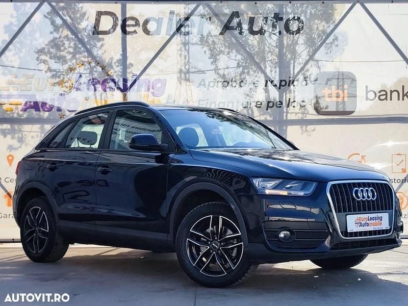 Negru Utilizat 2013 Audi Q3 SUV | 12.990 EUR (Preț bun) - Imagine 1/4