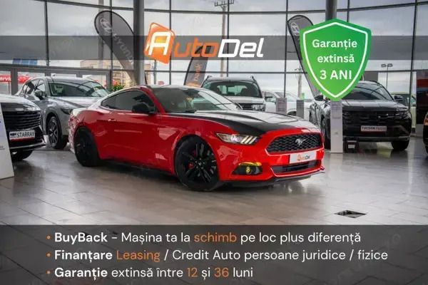 Rosu Utilizat 2016 Ford Mustang Coupe | 25.998 EUR (Scump) - Imagine 1/4