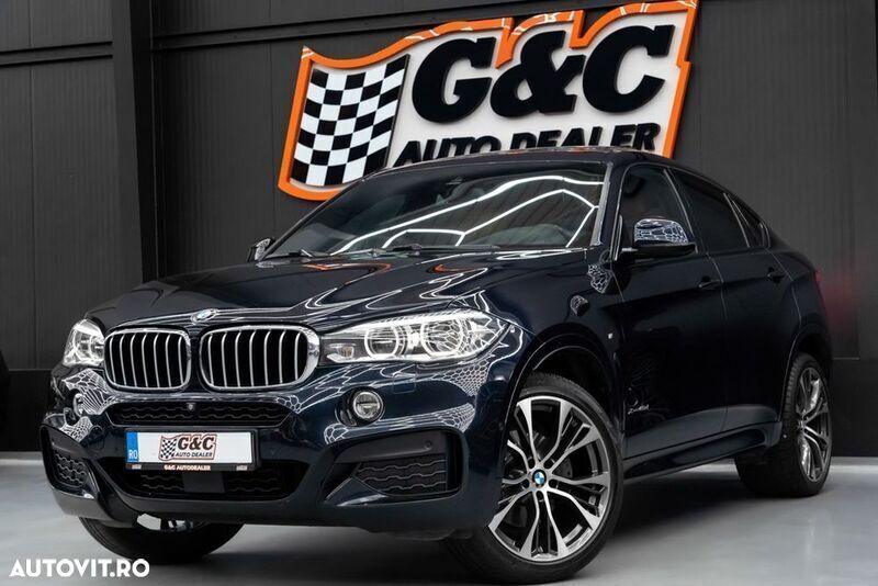 Negru Utilizat 2018 BMW X6 SUV | 34.900 EUR (Scump) - Imagine 1/4