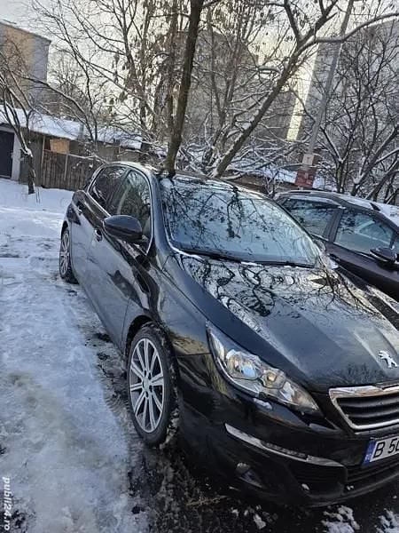 Second-hand Peugeot 308 120 CP (88 kW) 2015 Negru Hatchback