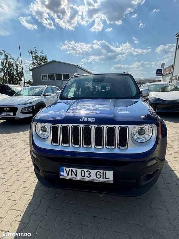Albastru Utilizat 2017 Jeep Renegade Limited SUV | 12.500 EUR - Imagine 1/4