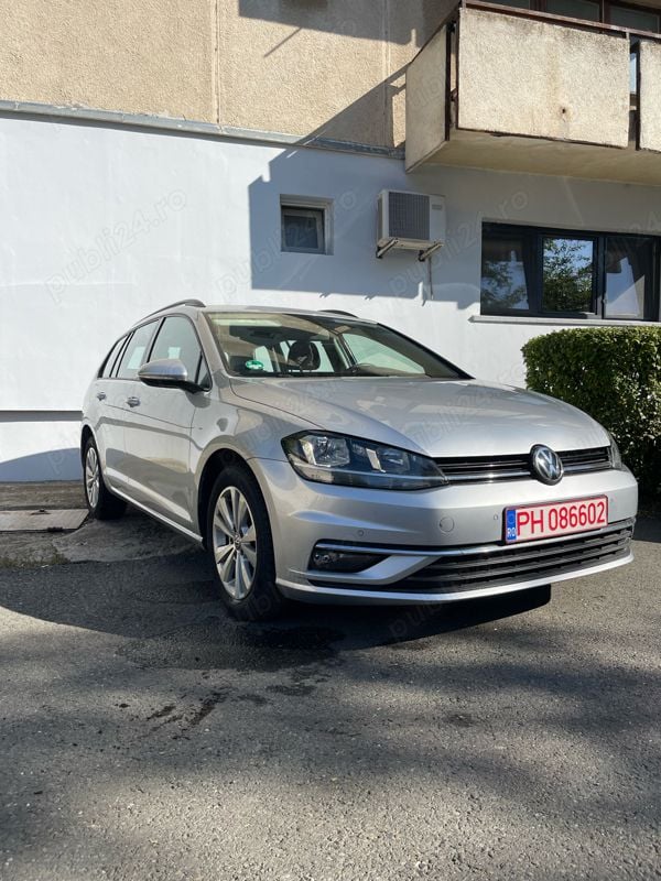 Second-hand VW Golf VII Comfortline 116 CP (85 kW) 2018 Gri Break