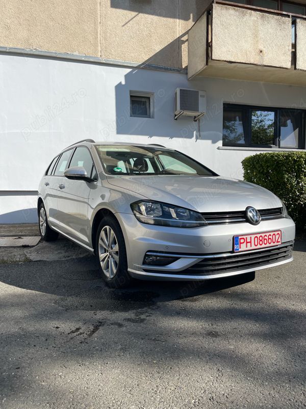 Gri Utilizat 2018 VW Golf VII Comfortline Break | 8.890 EUR (Preț OK) - Imagine 1/4