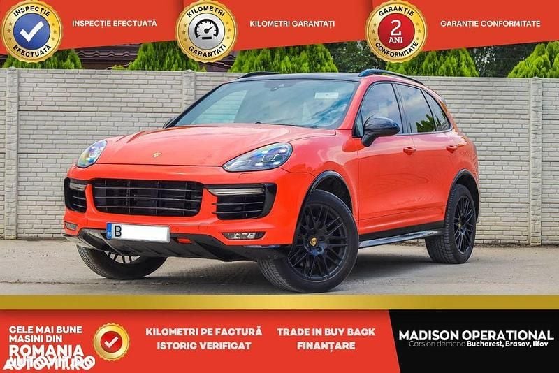Portocaliu Utilizat 2017 Porsche Cayenne SUV | 31.950 EUR - Imagine 1/4