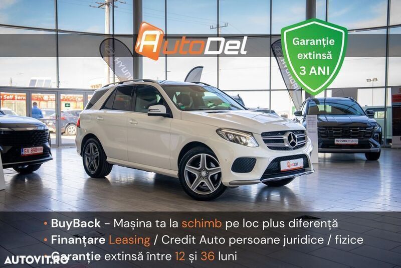 Alb Utilizat 2016 Mercedes GLE350 AMG line SUV | 25.500 EUR (Preț OK) - Imagine 1/4