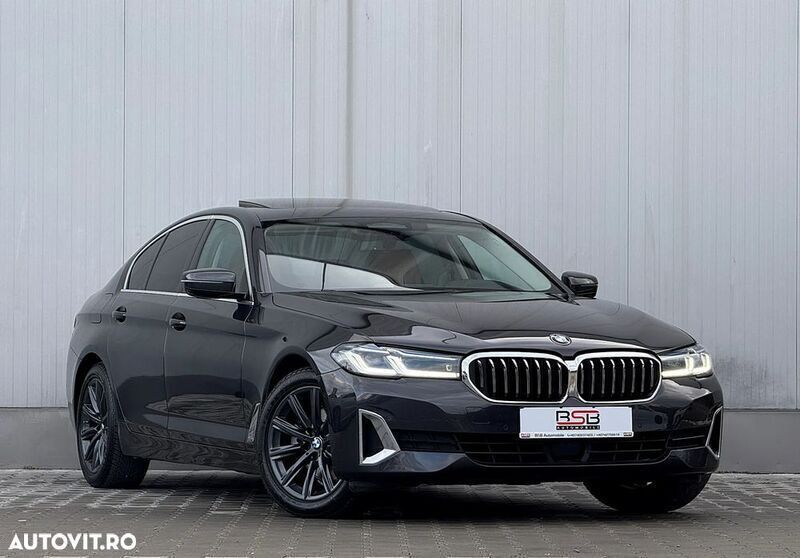 Gri Utilizat 2021 BMW 520 Luxury Line Berlinǎ | 26.500 EUR (Preț OK) - Imagine 1/4