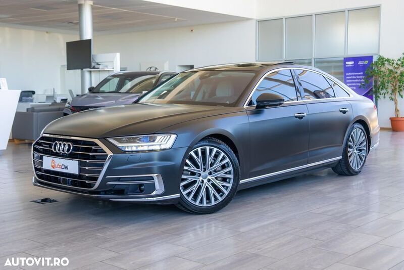 Second-hand Audi A8 340 CP (250 kW) 2018 Negru Berlinǎ