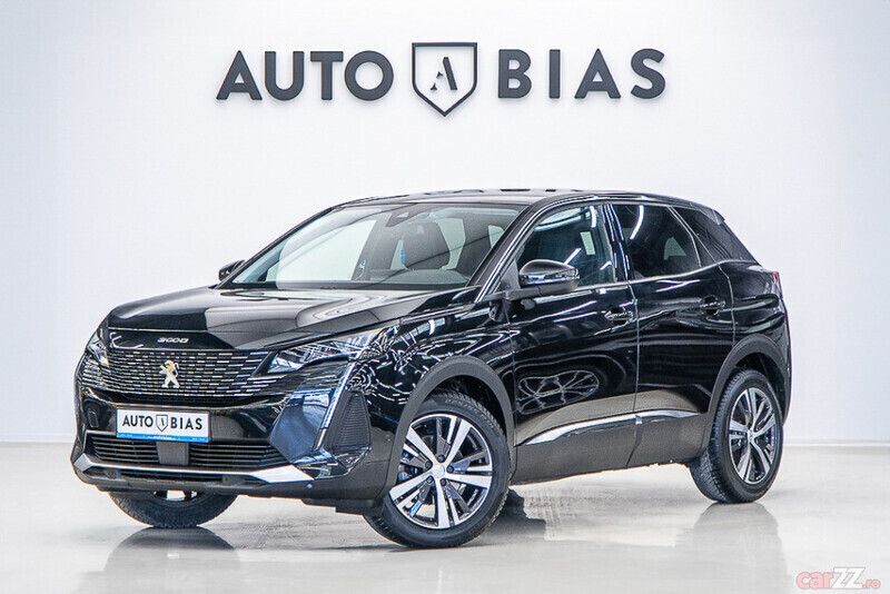 Negru Utilizat 2022 Peugeot 3008 Allure SUV | 16.950 EUR (Preț bun) - Imagine 1/4