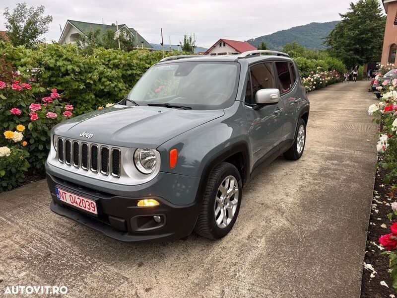 Gri Utilizat 2015 Jeep Renegade Limited SUV | 9.350 EUR - Imagine 1/4